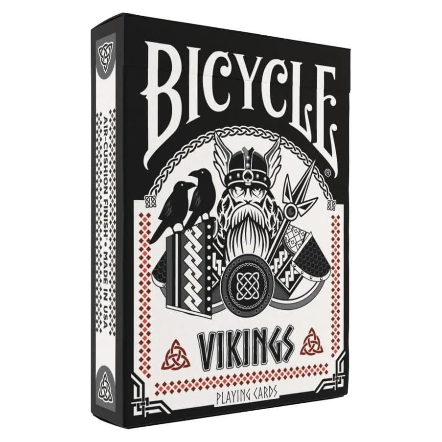 Baraja de Cartas Bicycle Vikings - Arte Nórdico Premium