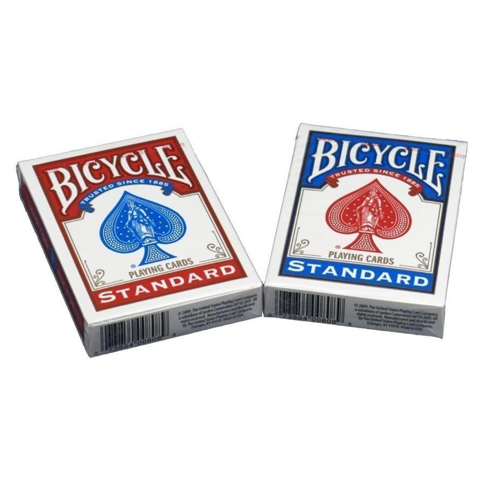 Cartas de Póker Bicycle Estándar - Paquete de 2 Barajas