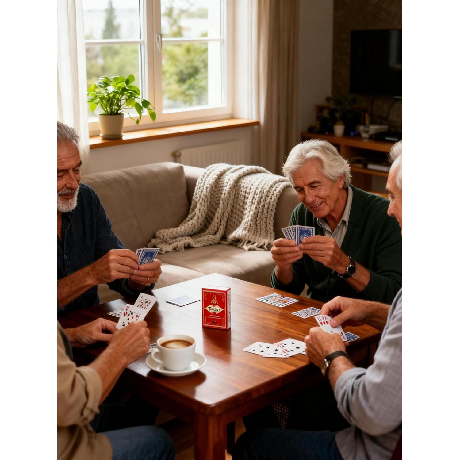 Baraja de Cartas de Juego Grande Teskyer - 2 Pack para Póker