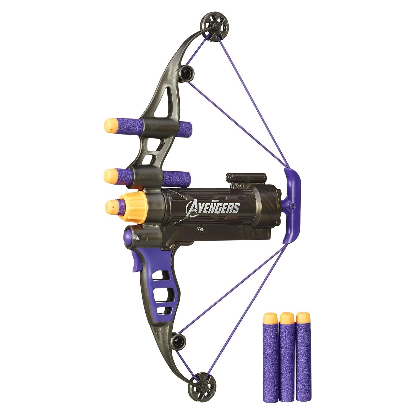 Juguete de arco Longshot Hawkeye Marvel 6 dardos 12m