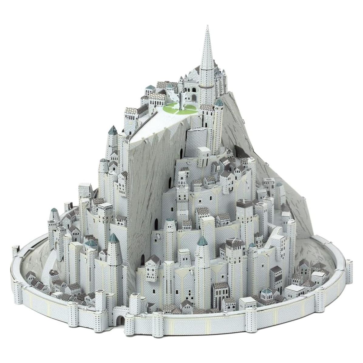 Modelo 3D Minas Tirith Metal Earth - Kit Premium 204 Piezas