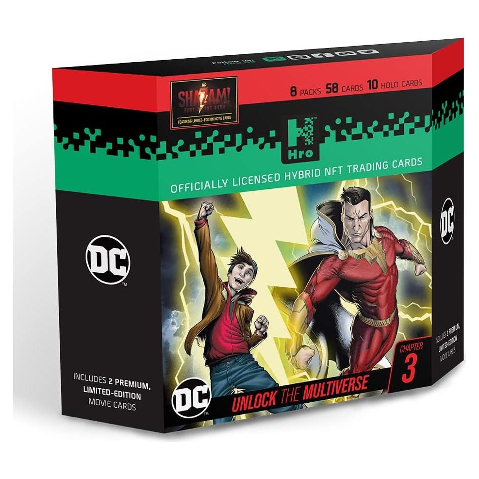 Tarjetas de Comercio Híbridas DC Hro Capítulo 3 - 8 Paquetes