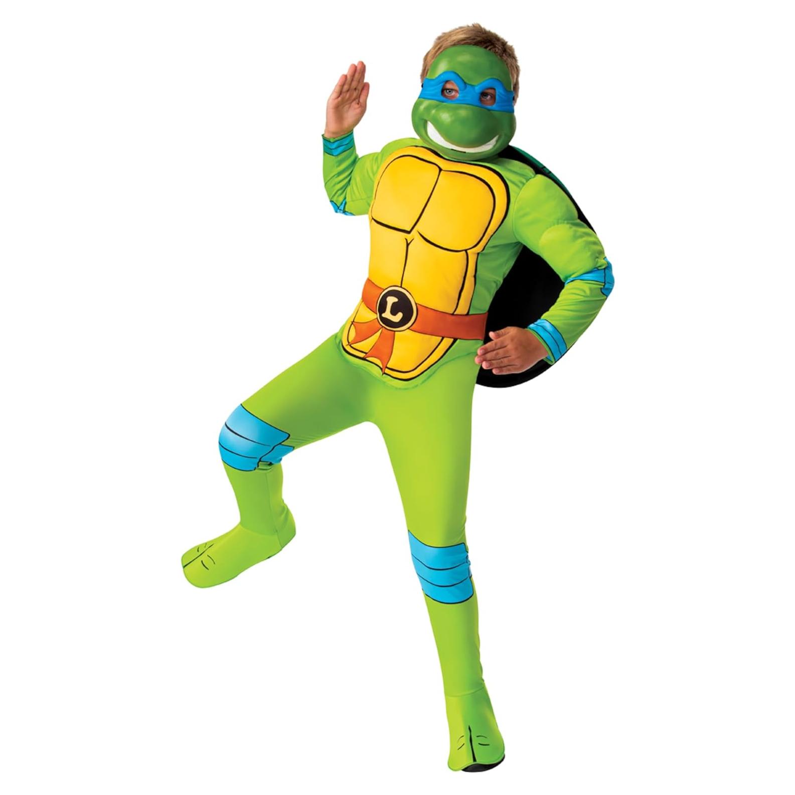 Disfraz Leonardo Tortugas Ninja Rubies Niños Talla Pequeña