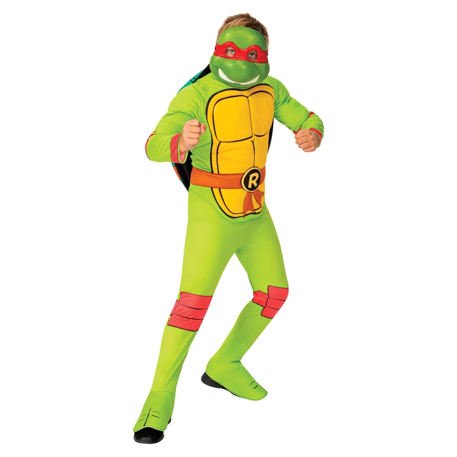 Disfraz Clásico Retro Raphael Tortugas Ninja Rubie's Niños