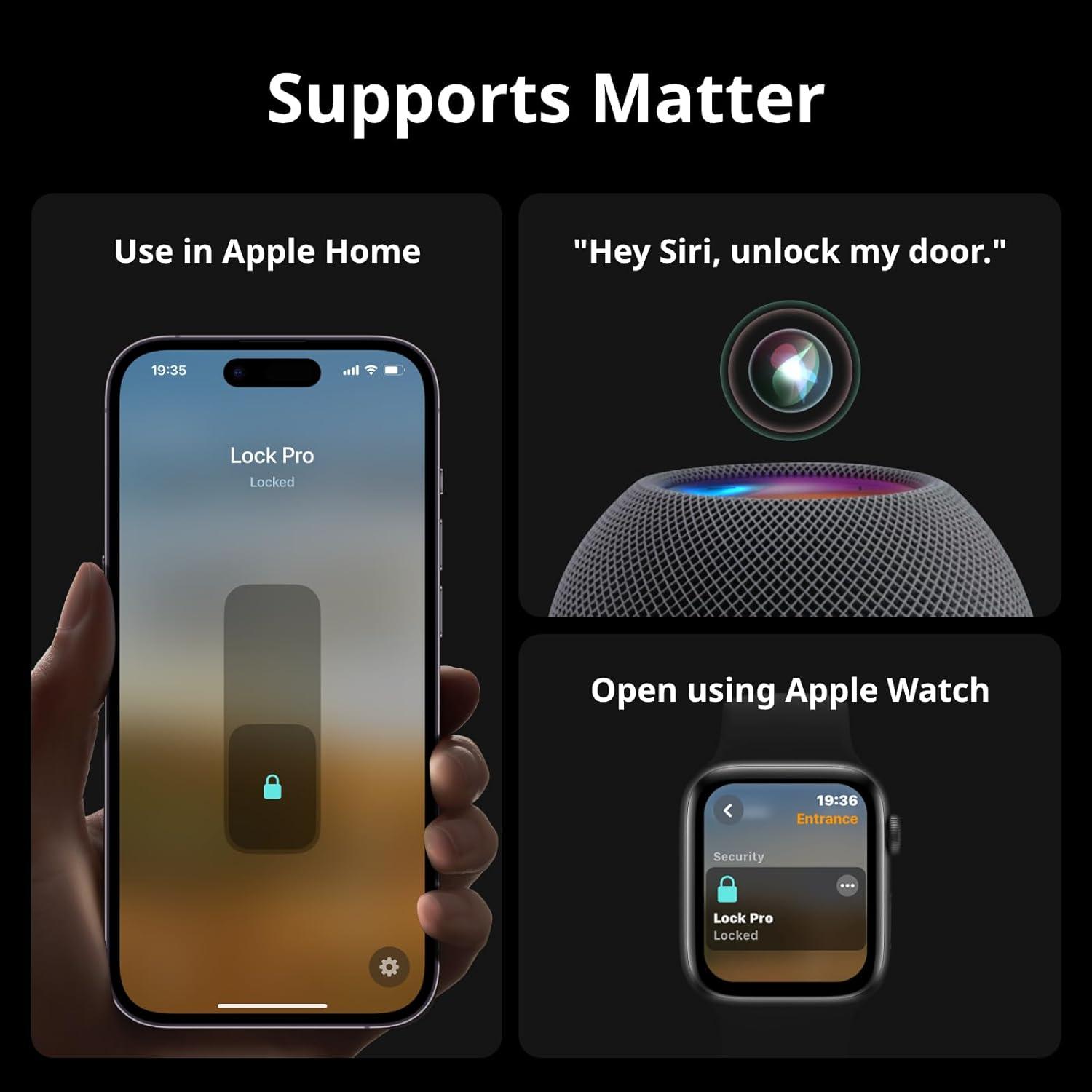 Cerradura Inteligente SwitchBot Lock Pro con Teclado Táctil