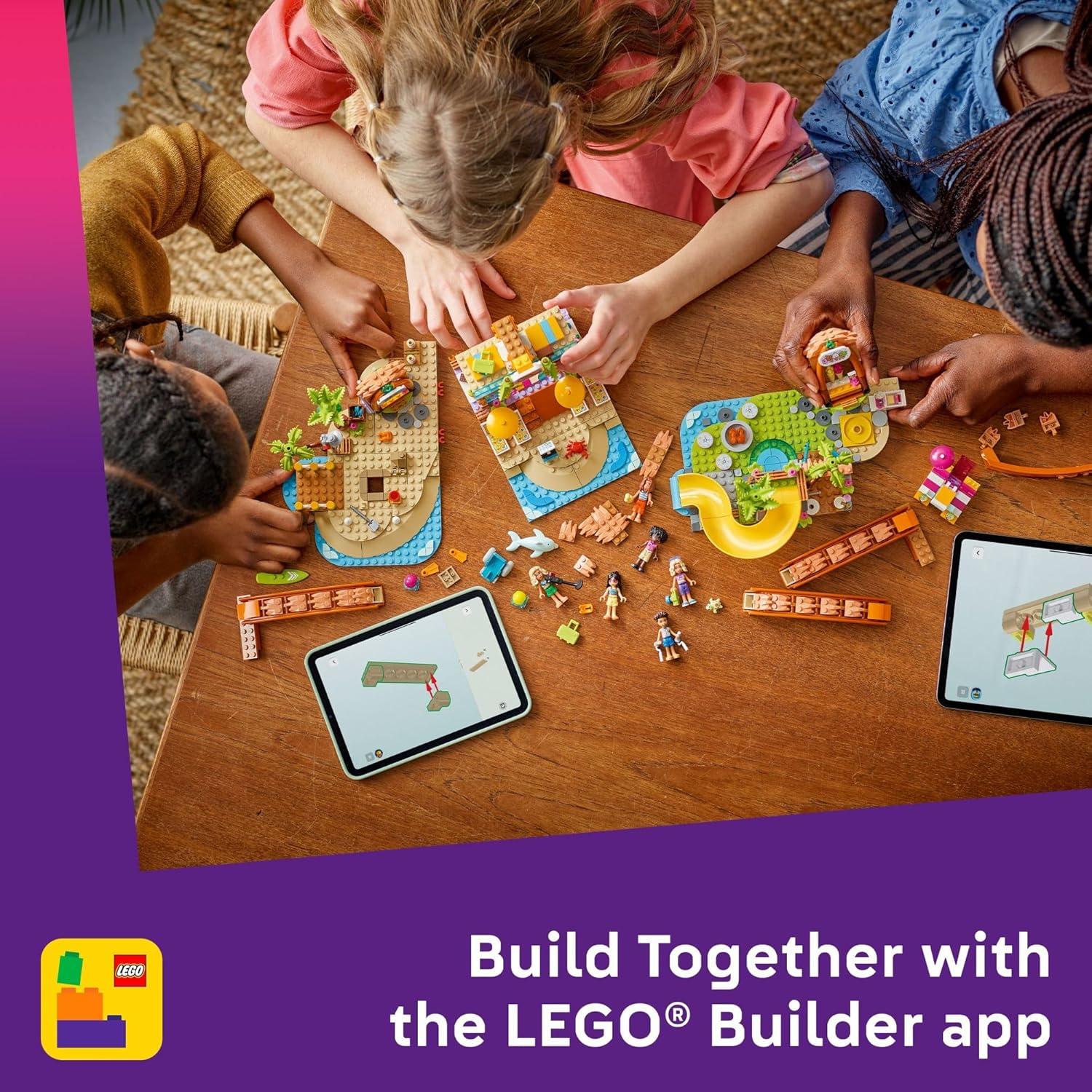 LEGO Friends Resort de Playa 42673 - Juguete 1140 Piezas 8+