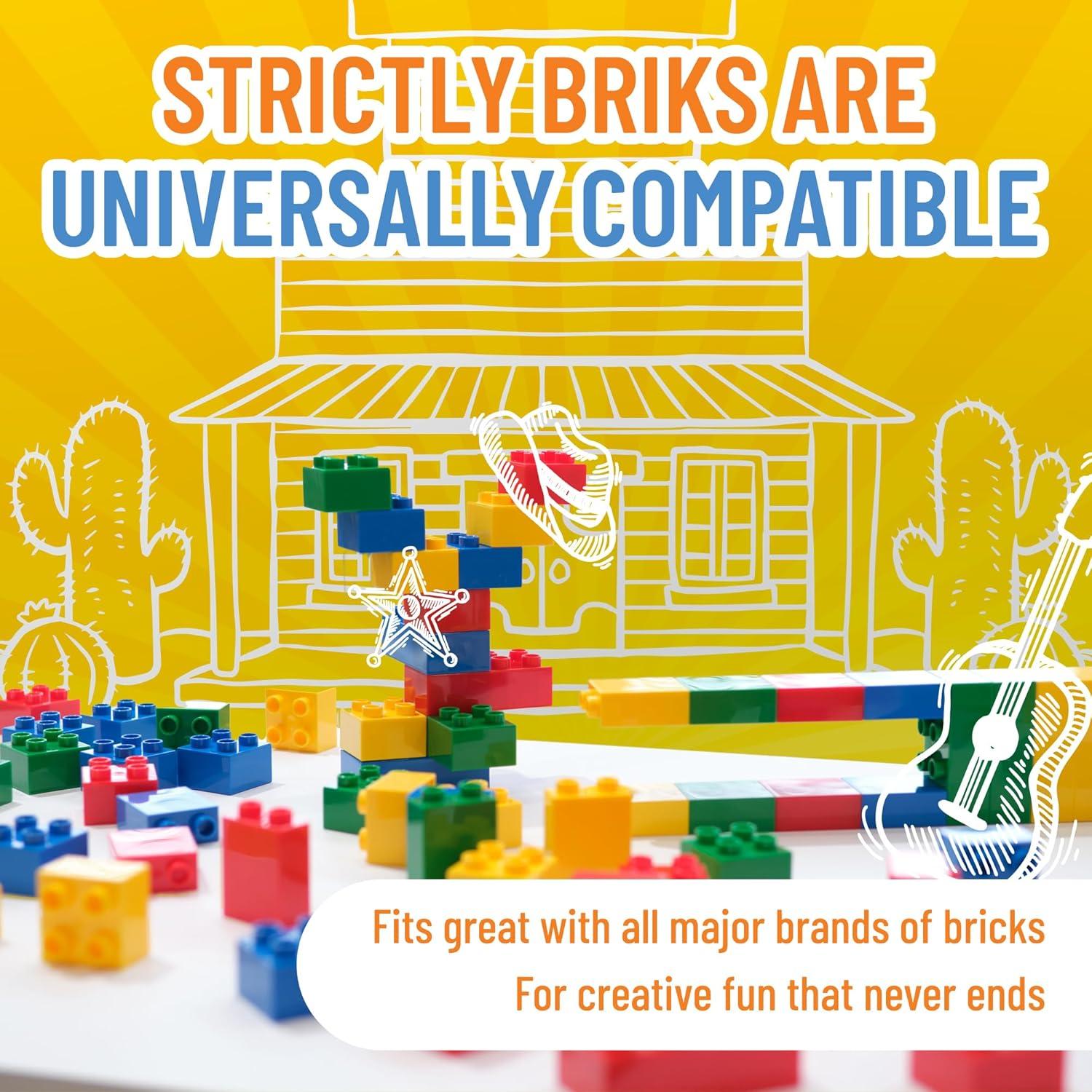 Conjunto de Bloques de Construcción Strictly Briks - 96 Piezas