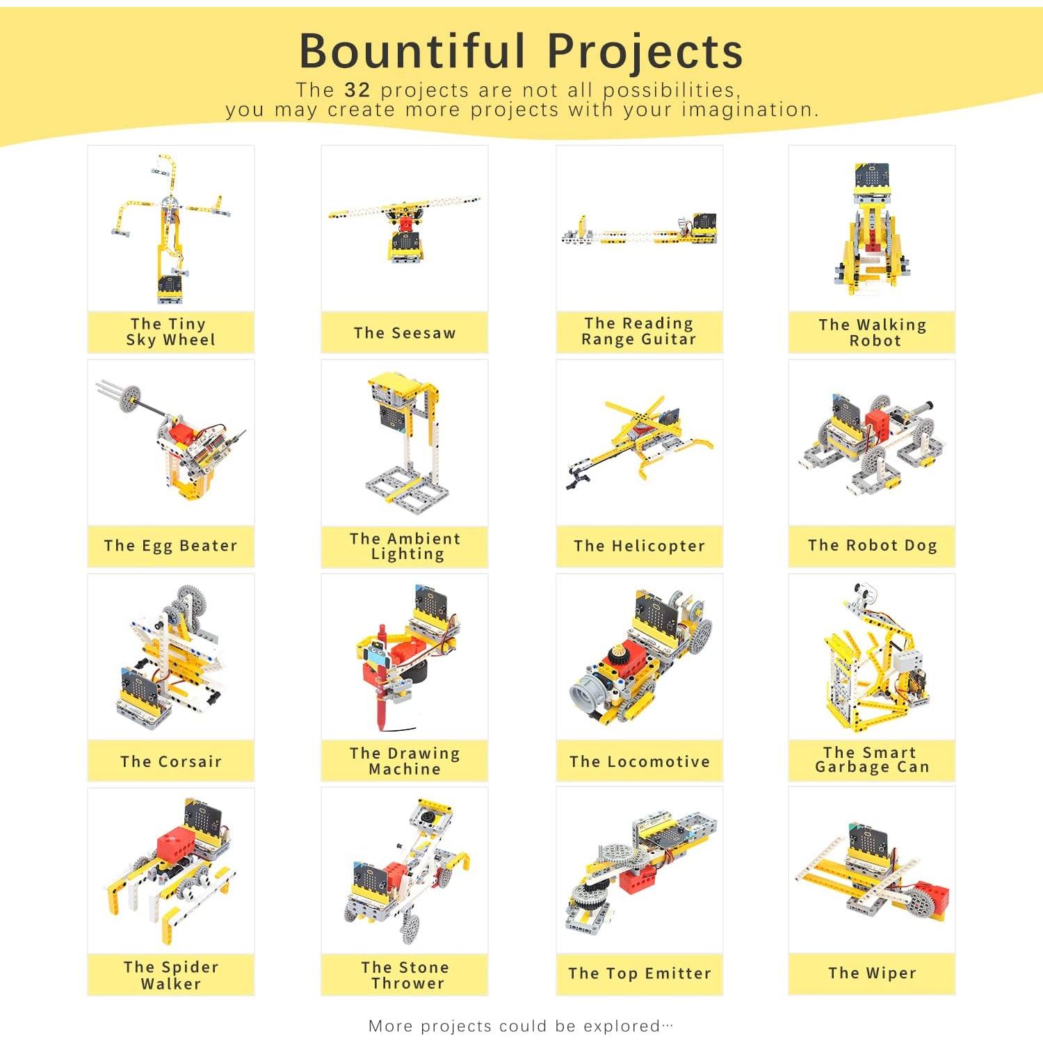 Kit de Sensores Electrónicos 32 en 1 ELECFREAKS para micro:bit