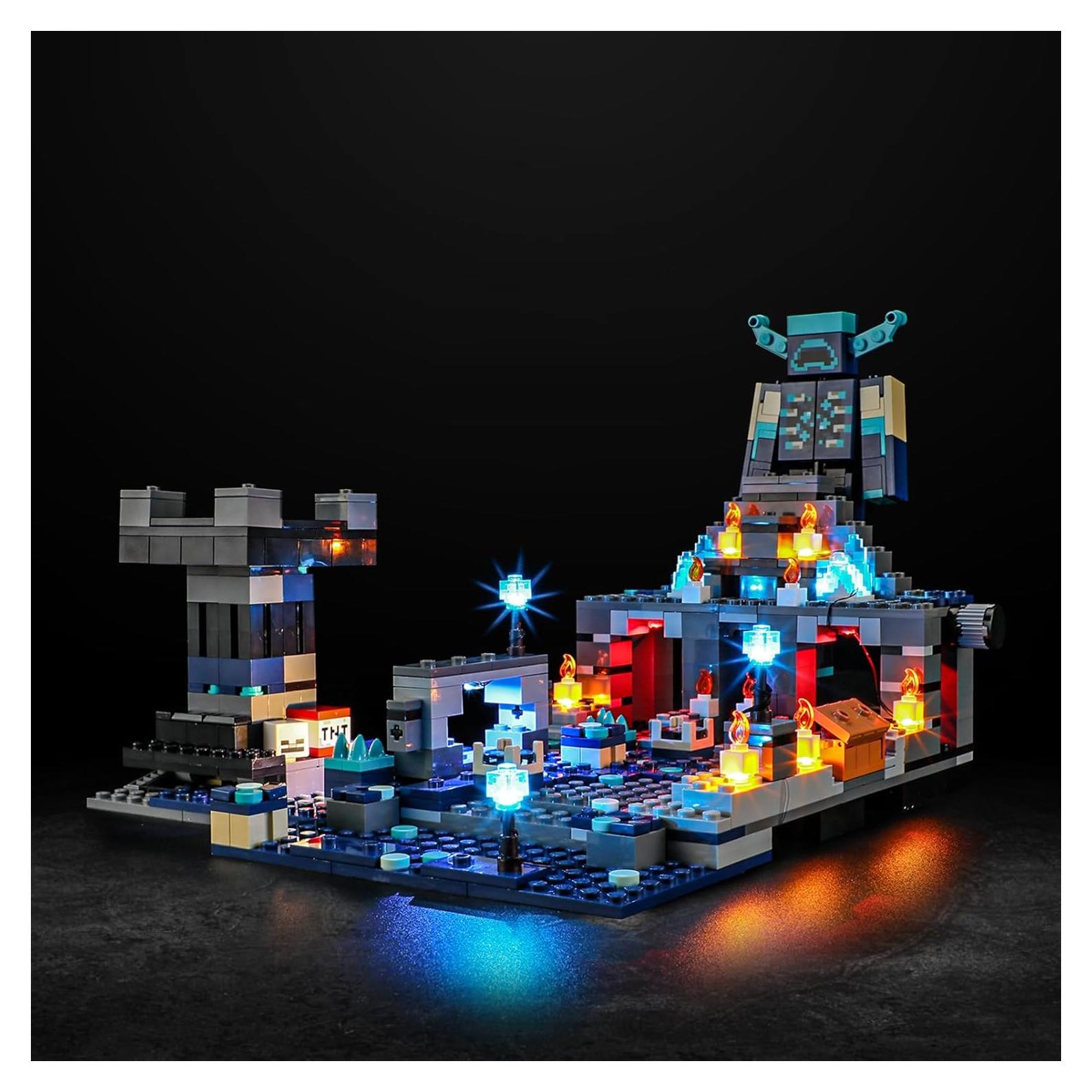 Luz LED Vaodest para Lego 21246 Batalla The Deep Dark