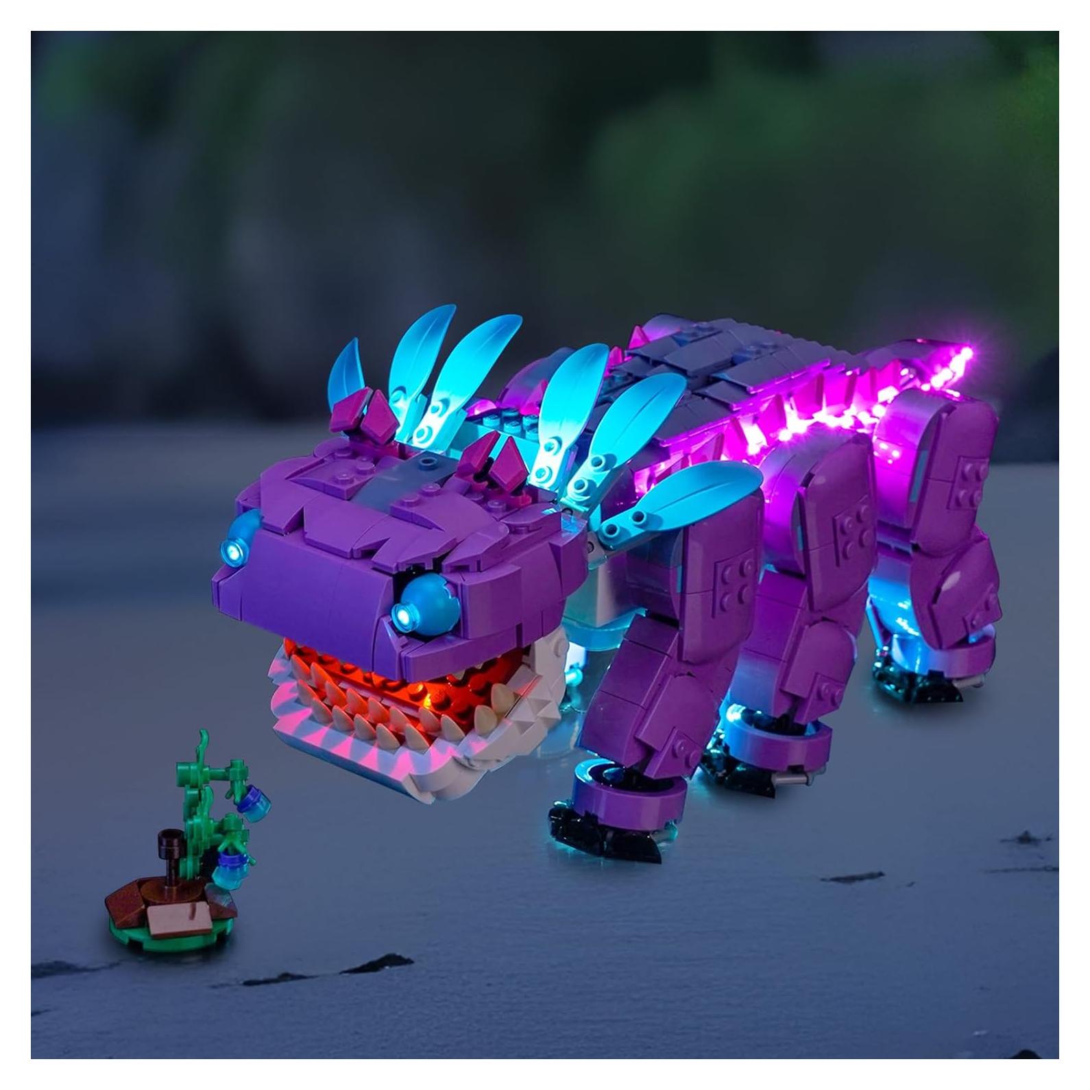 Kit de Iluminación LED Brickshining para LEGO Fortnite Klombo 77077