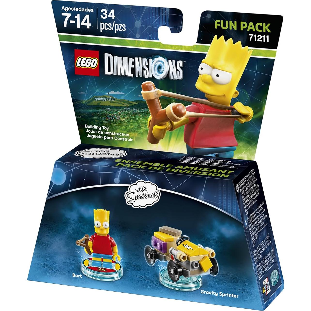 LEGO Dimensions Paquete Divertido Bart Simpson