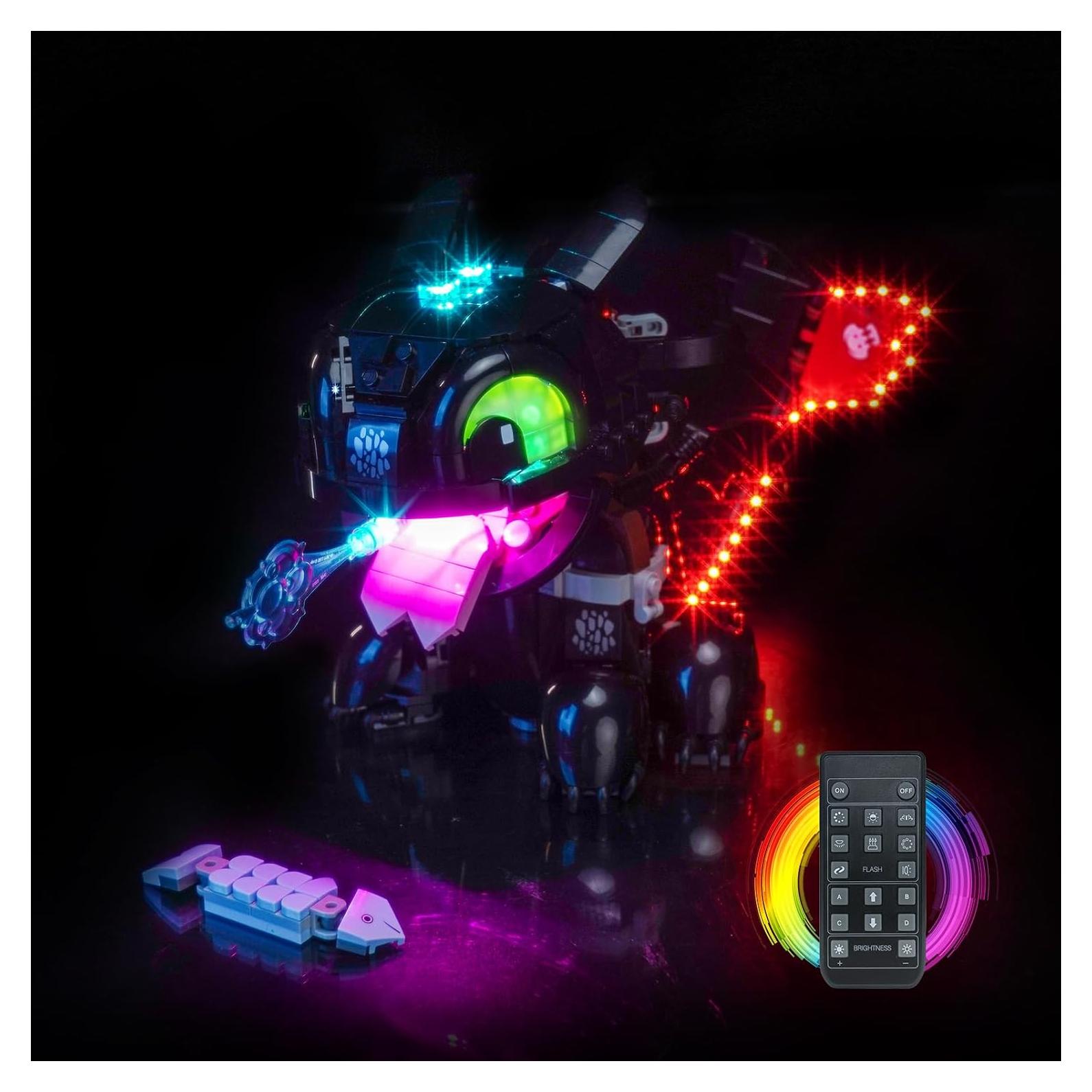 Kit de Luz LED RC para Lego Cómo Entrenar a Tu Dragón Chimuelo