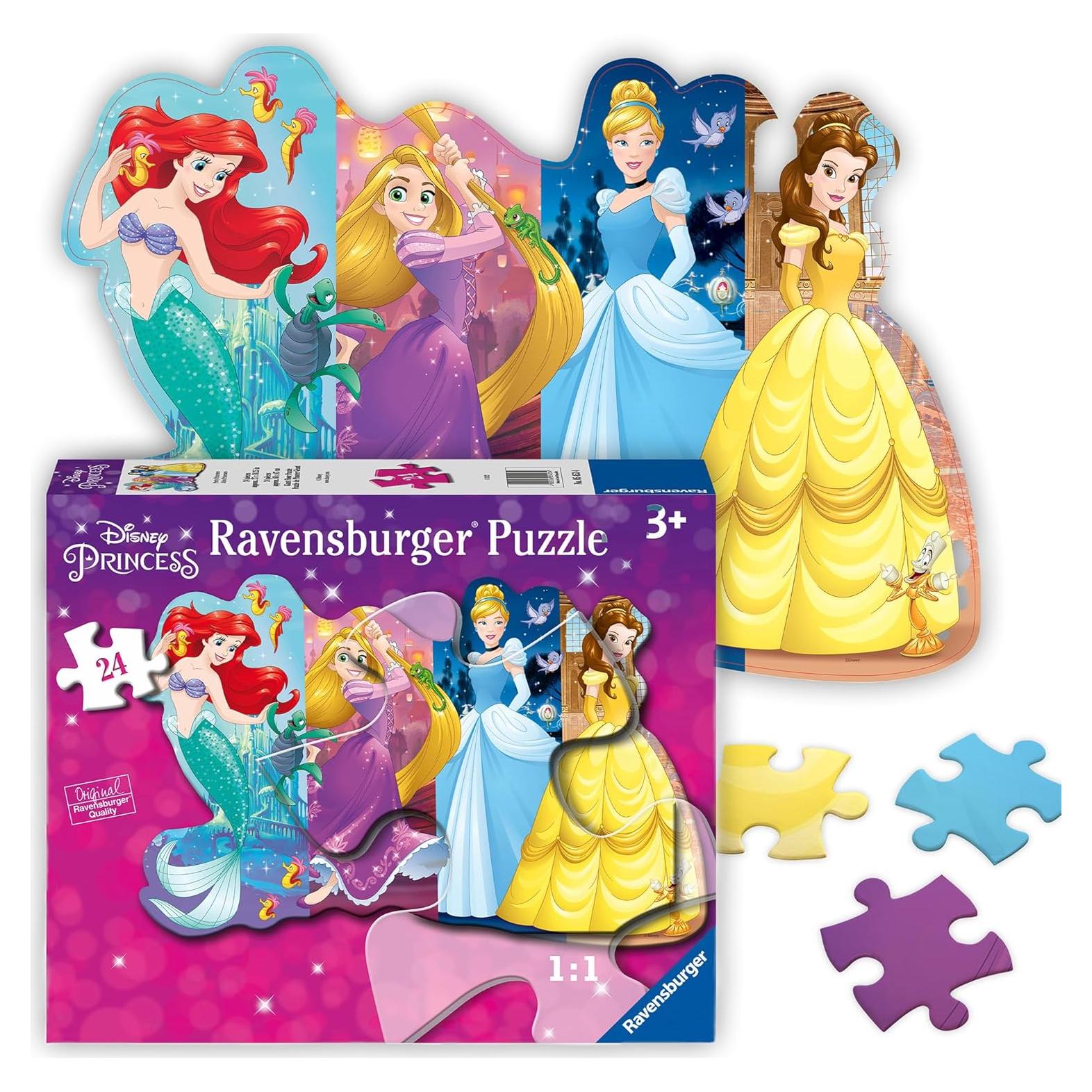 Rompecabezas de Piso Disney Princesas Ravensburger 24 Piezas