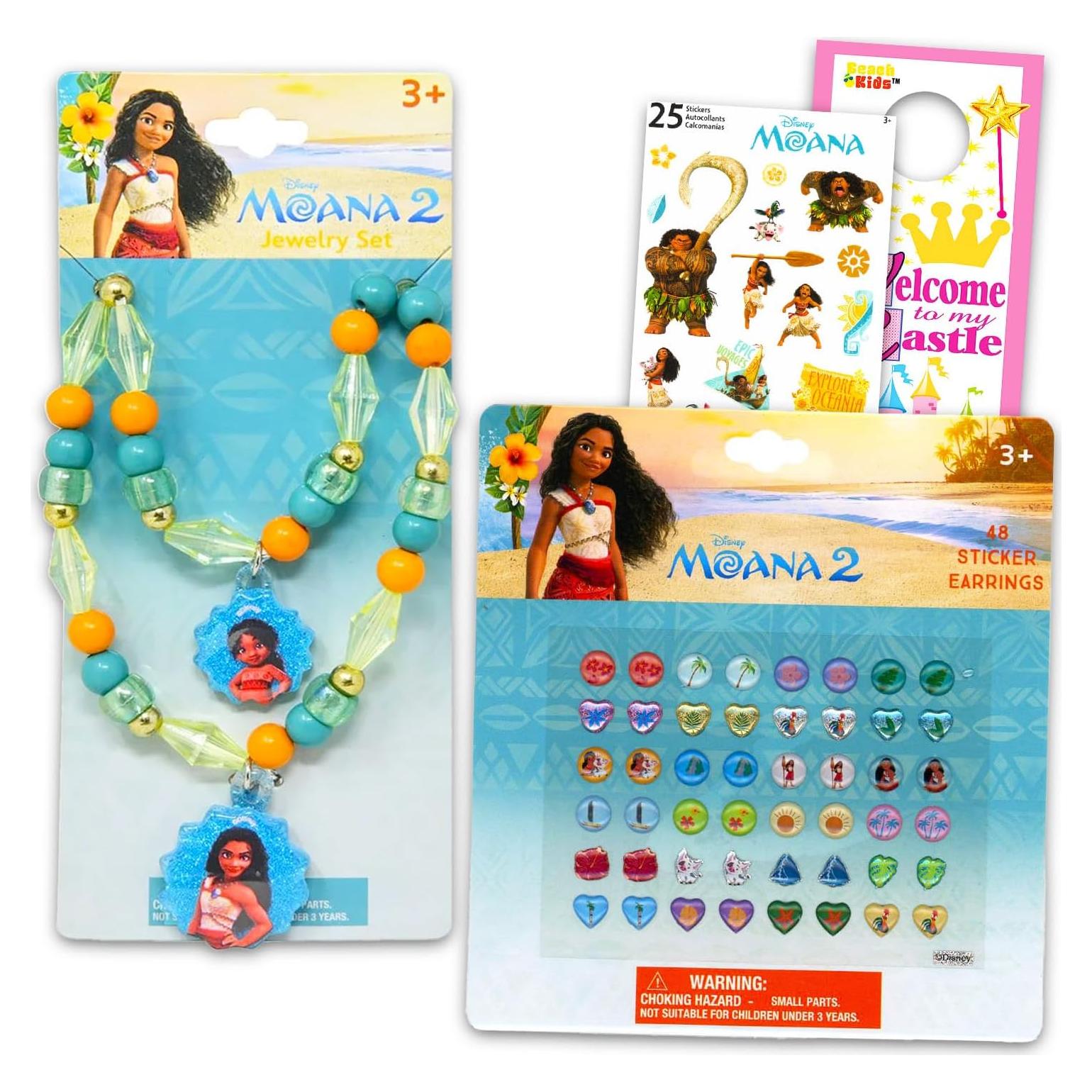 Conjunto de Joyería Moana Disney para Niñas - Collar y Pulsera