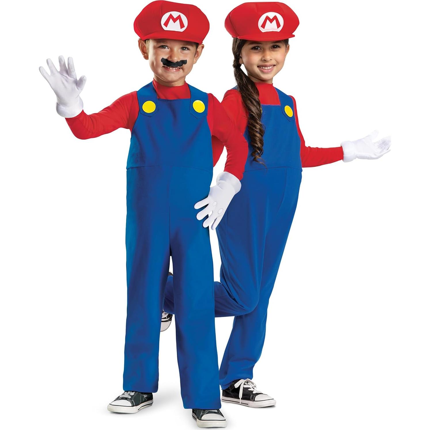 Disfraz de Mario Nintendo para Niños Pequeños 2T