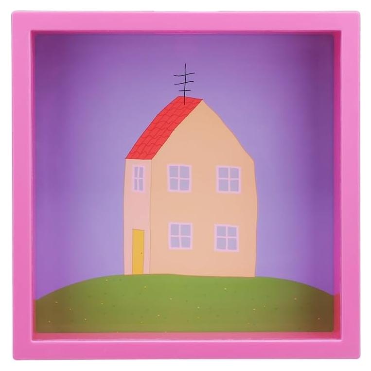 Caja de Ahorros Peppa Pig 18cm con Stickers - Paladone