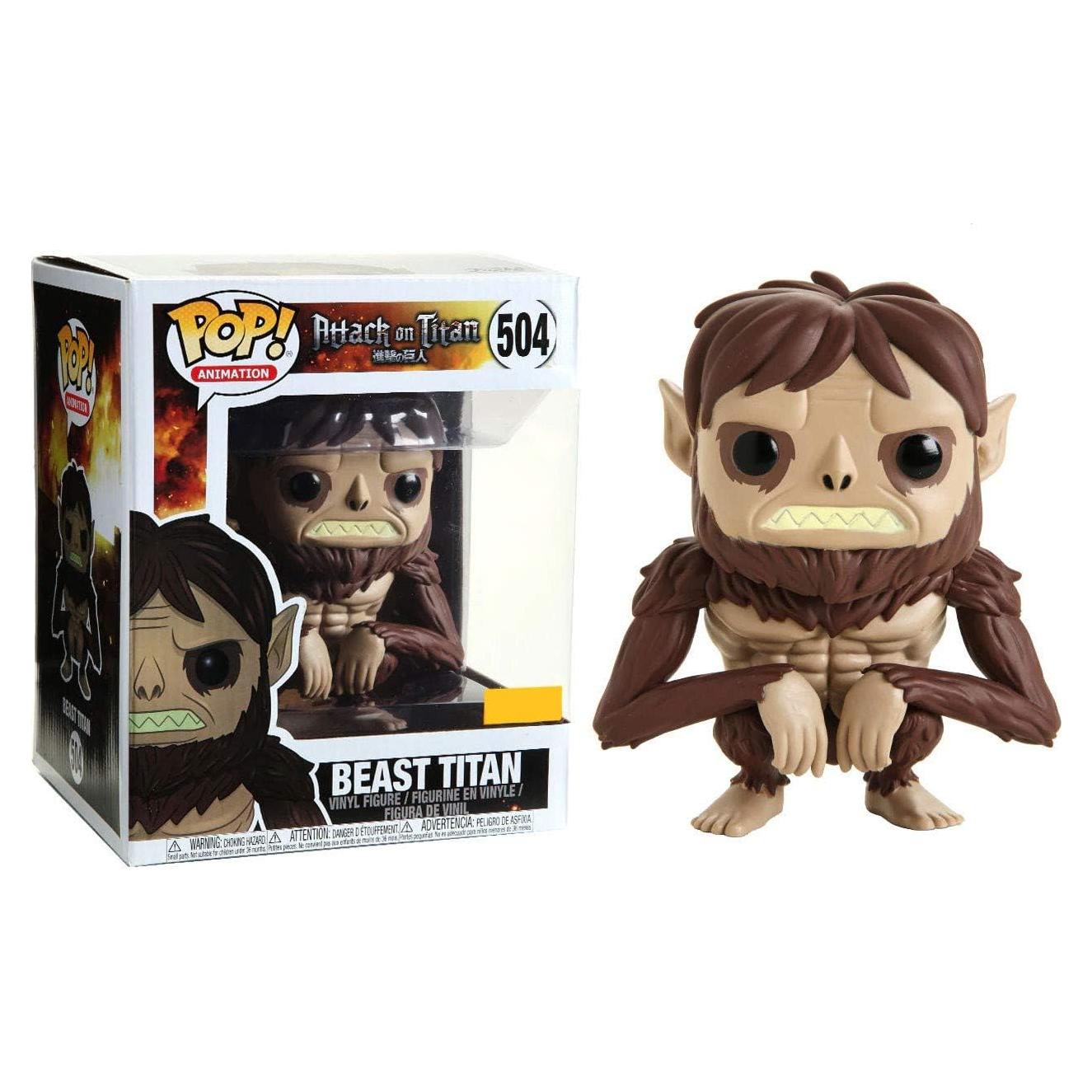 Funko Pop! Titan Bestia Ataque de los Titanes 10 cm Exclusivo