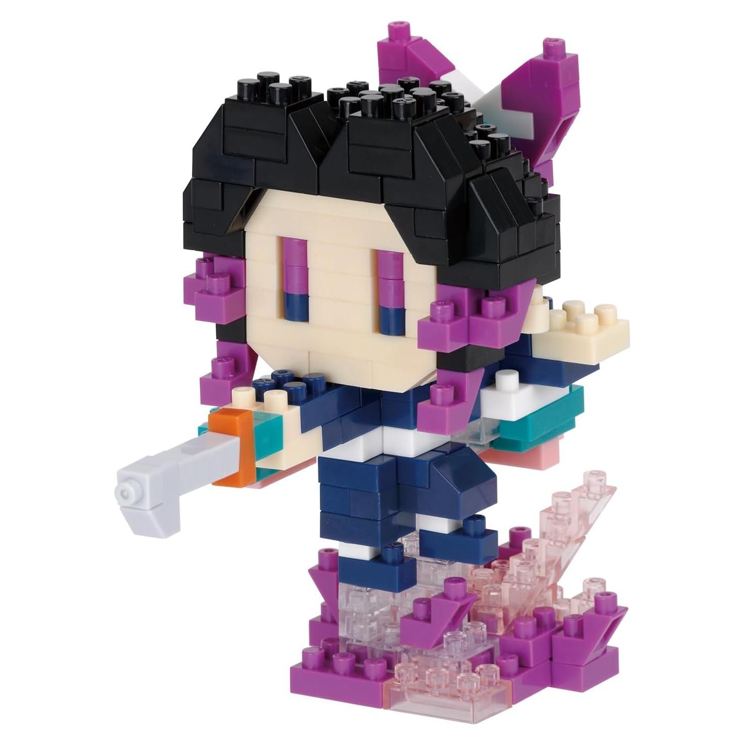 Nanoblock Demon Slayer Shinobu Kocho Kit de Construcción 230 Piezas
