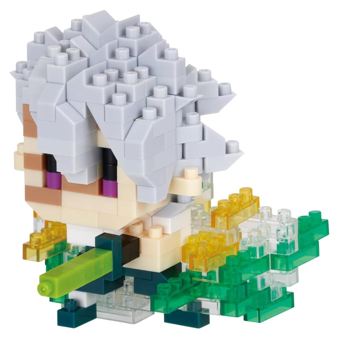 Nanoblock Demon Slayer Sanemi Shinazugawa 6cm 240 Piezas