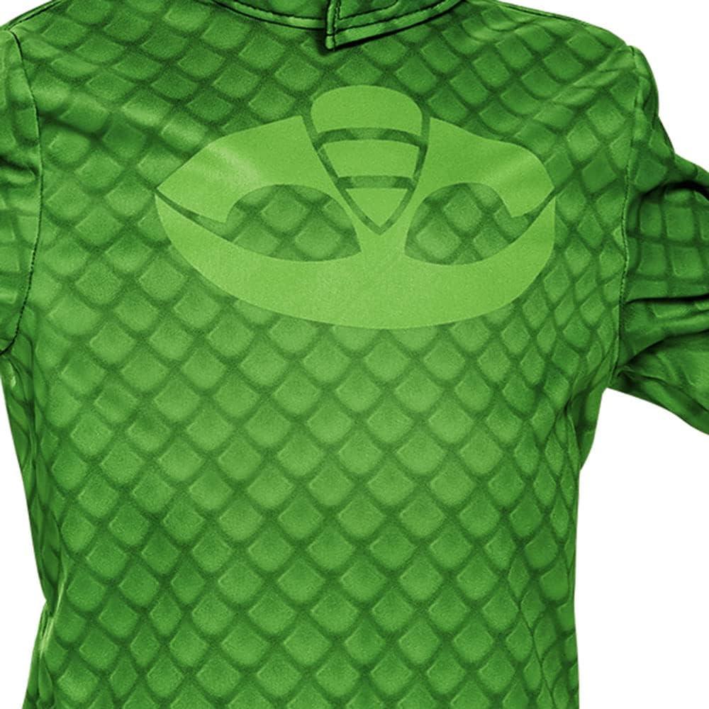 Disfraz de Gecko PJ Masks para Niños Pequeños 4-6 años