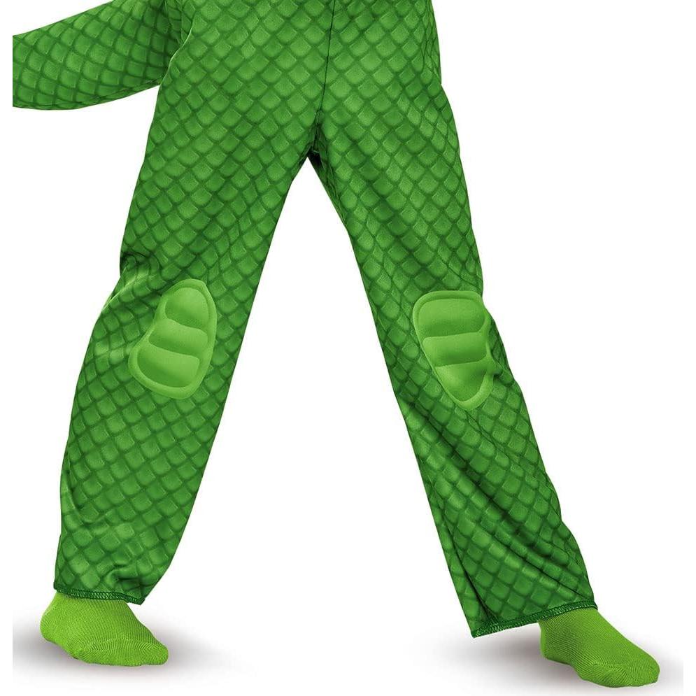 Disfraz de Gecko PJ Masks para Niños Pequeños 4-6 años