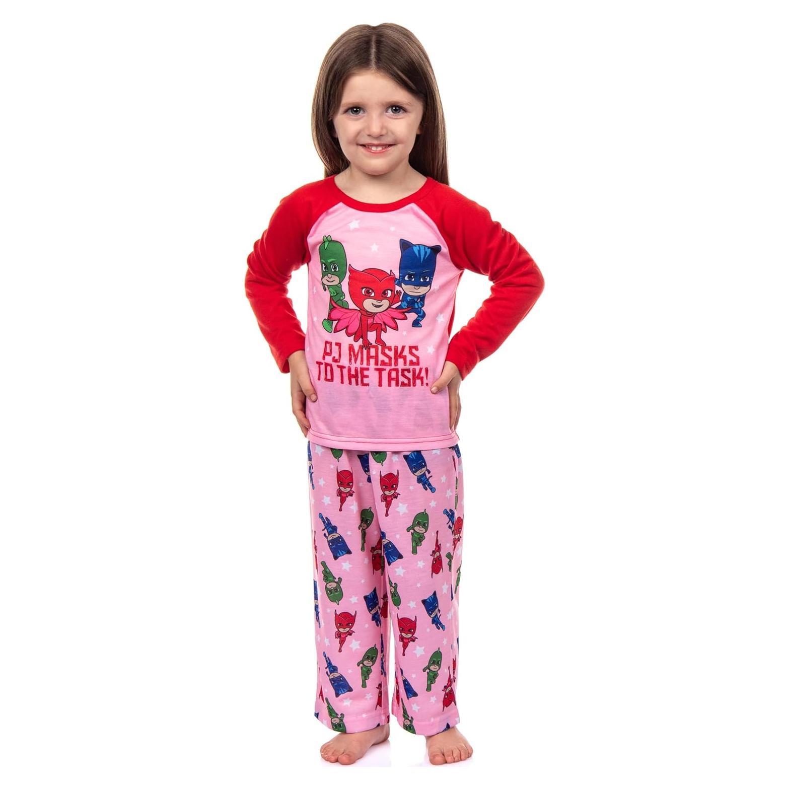 Pijama 2 Piezas PJ Masks Niñas Catboy Gekko Owlette 4T