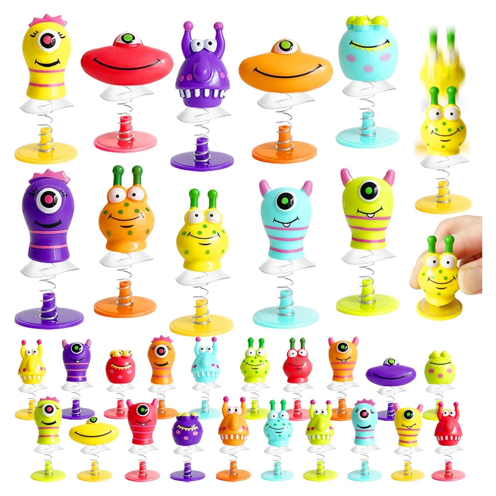 30 Juguetes Lanzadores de Primavera Monstruo Ojos Grandes