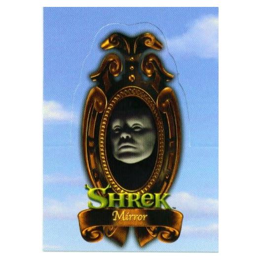 Tarjeta Stand-Up Chase Shrek #S-5 Espejo Dartflip 2001