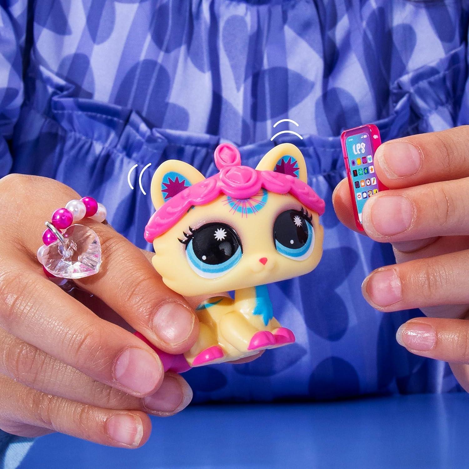 Conjunto Dulce y Elegante Littlest Pet Shop - 4 Mascotas Deluxe