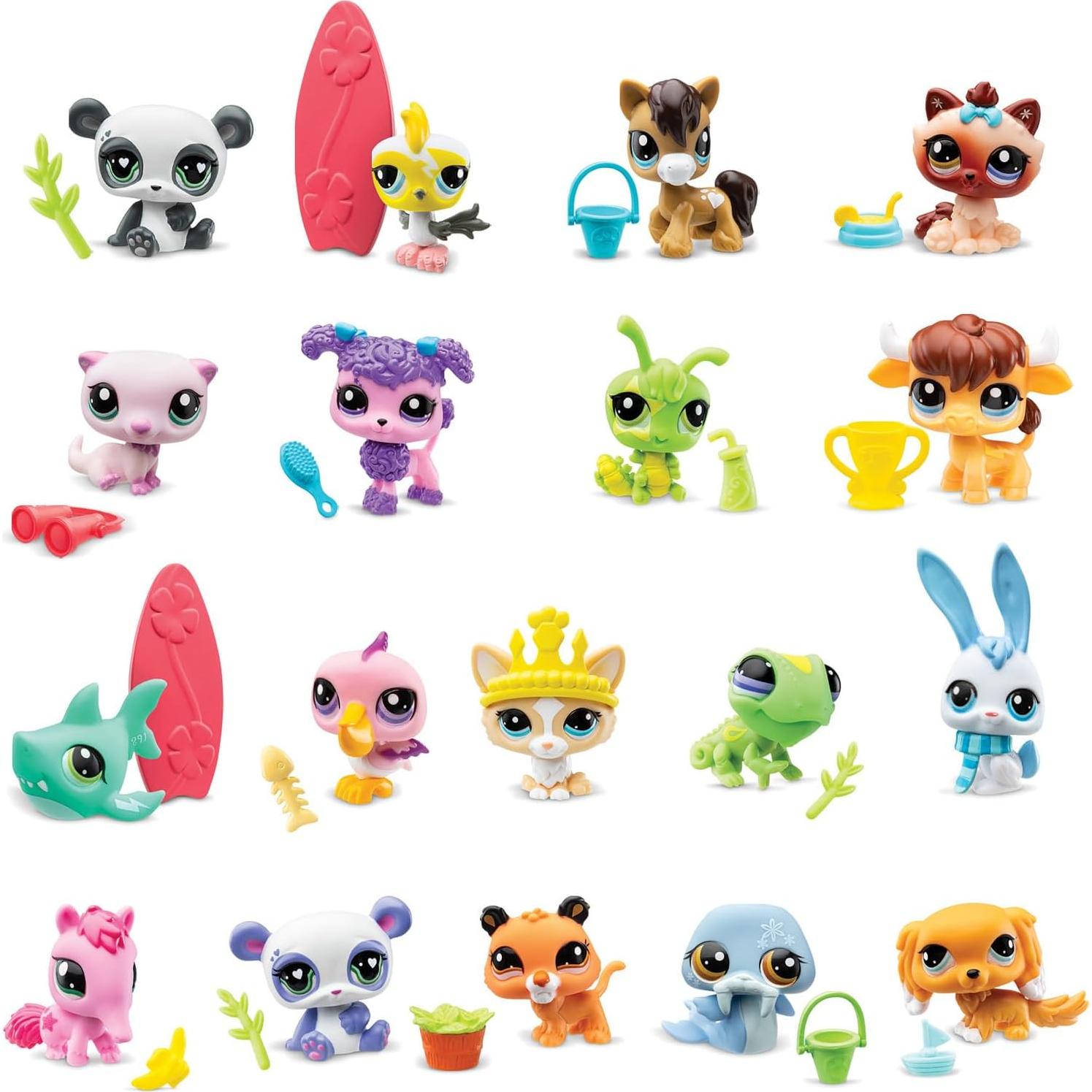 Conjunto de Coleccionistas Littlest Pet Shop - 3 Cajas Sorpresa