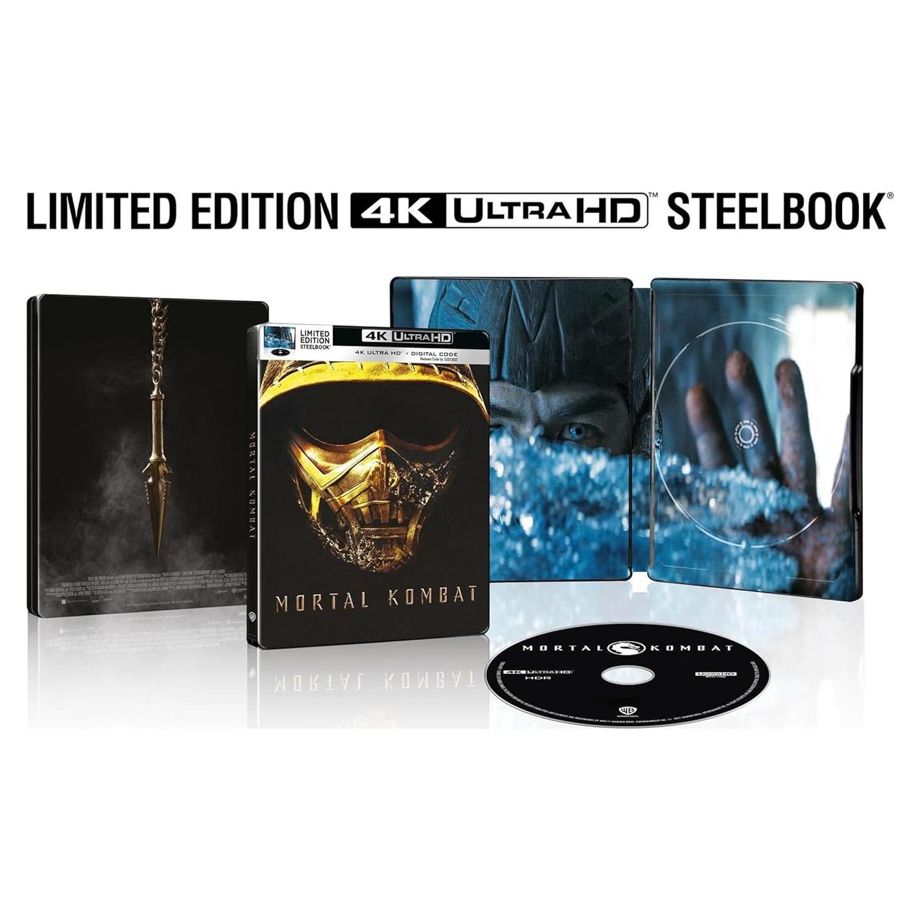 Mortal Kombat 4K Ultra HD Steelbook Edición Coleccionista