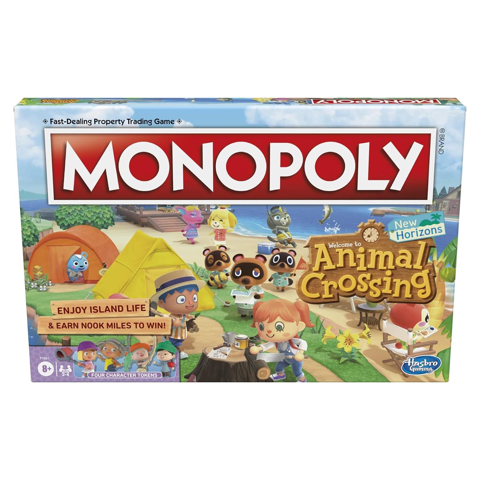 Monopoly Animal Crossing New Horizons Hasbro Juego de Mesa