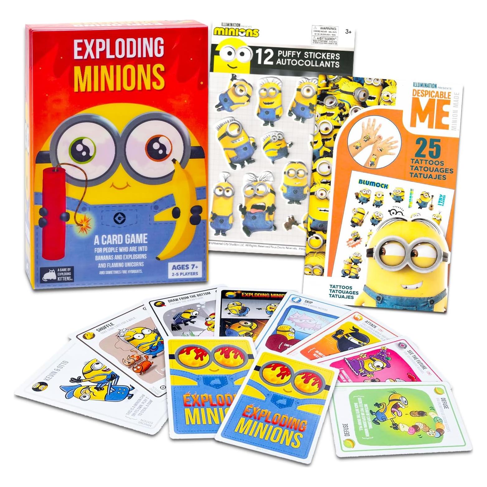 Juego de Cartas Minions Explosivos - Trends International