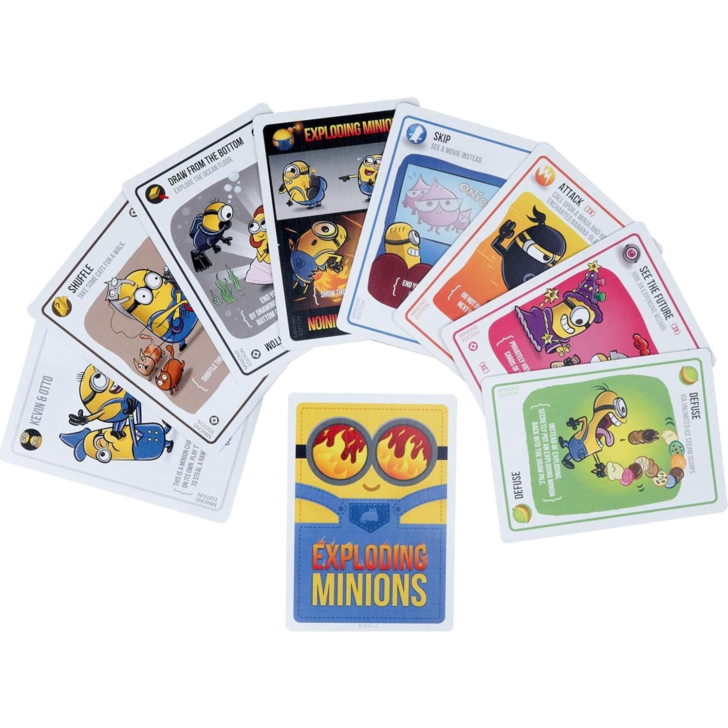 Juego de Cartas Minions Explosivos - Trends International