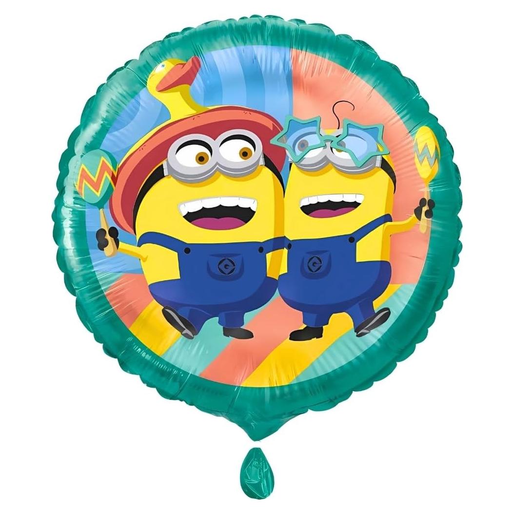 Globo de Aluminio Redondo Mi Villano Favorito 4 45.72 cm