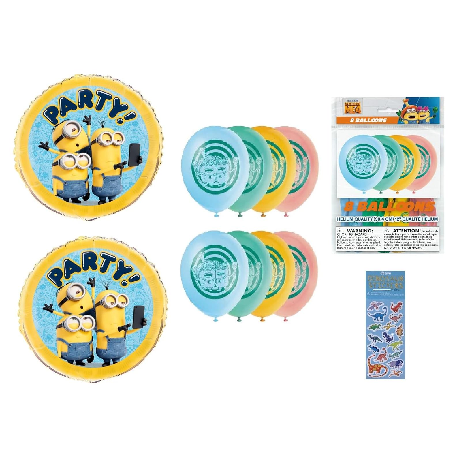 Suministros de Fiesta de Cumpleaños Mi Villano Favorito