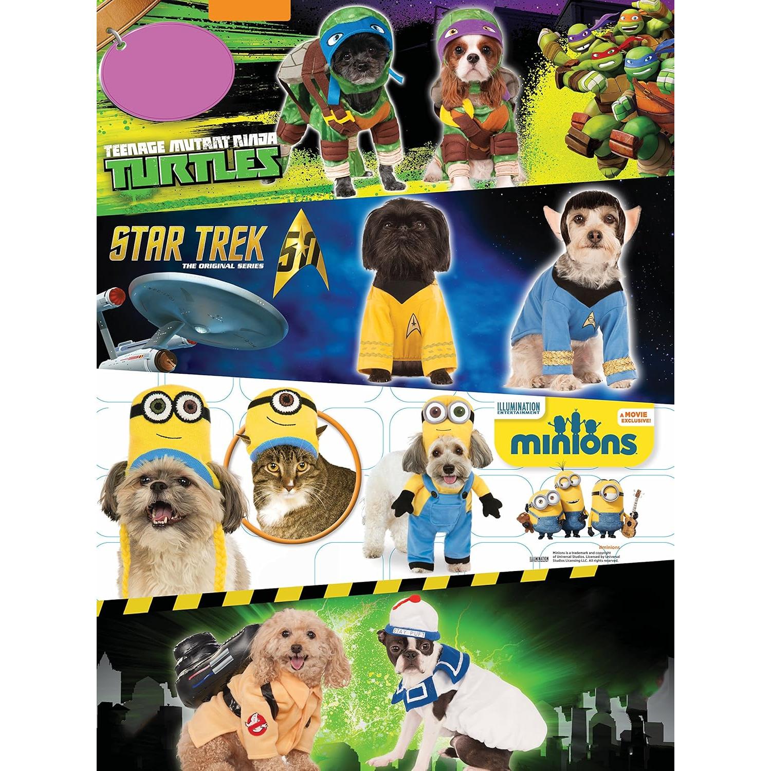 Gorro de Disfraz para Perros Rubie's Minion Stuart Pequeño