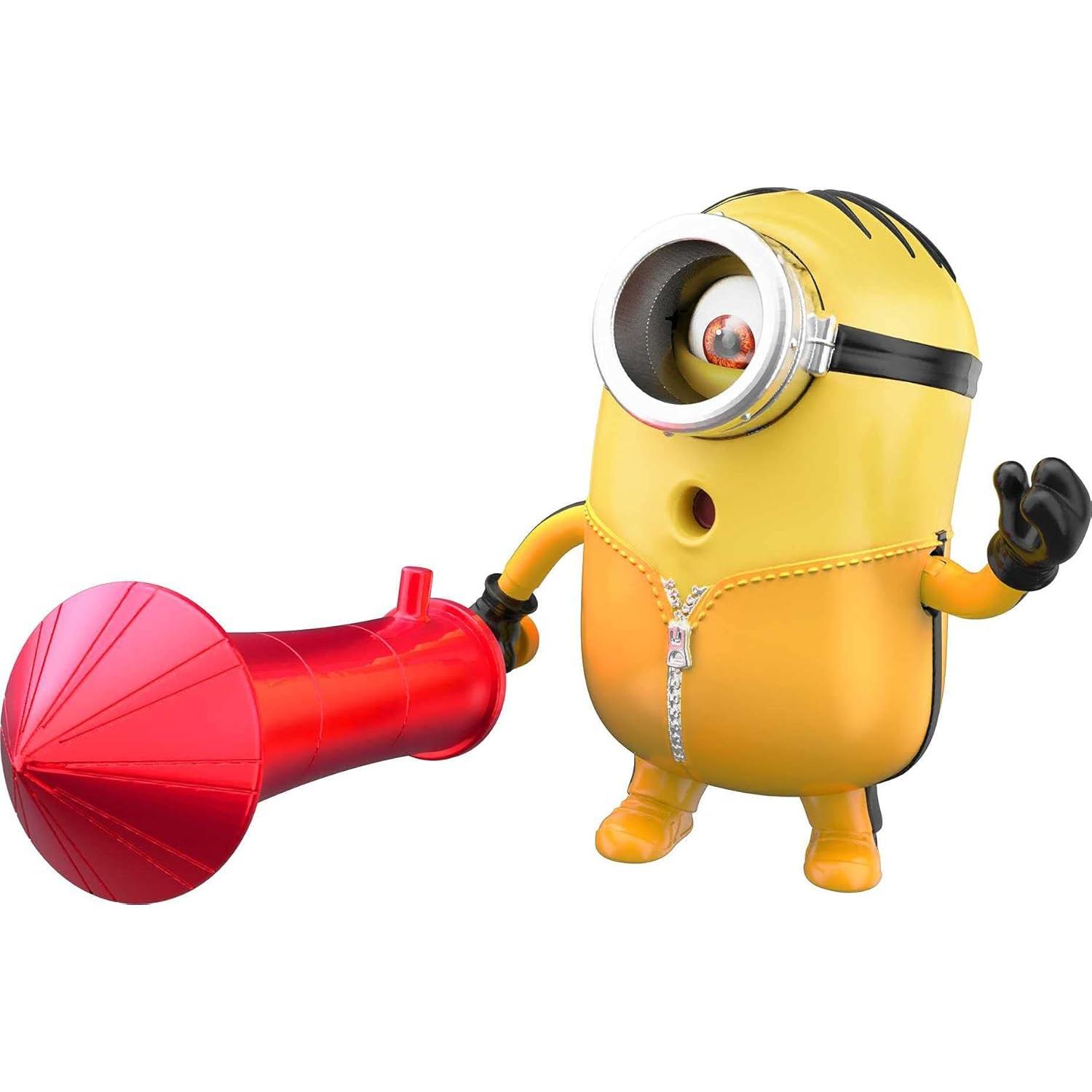 Figura Interactiva Minions Stuart 10.16 cm Mattel