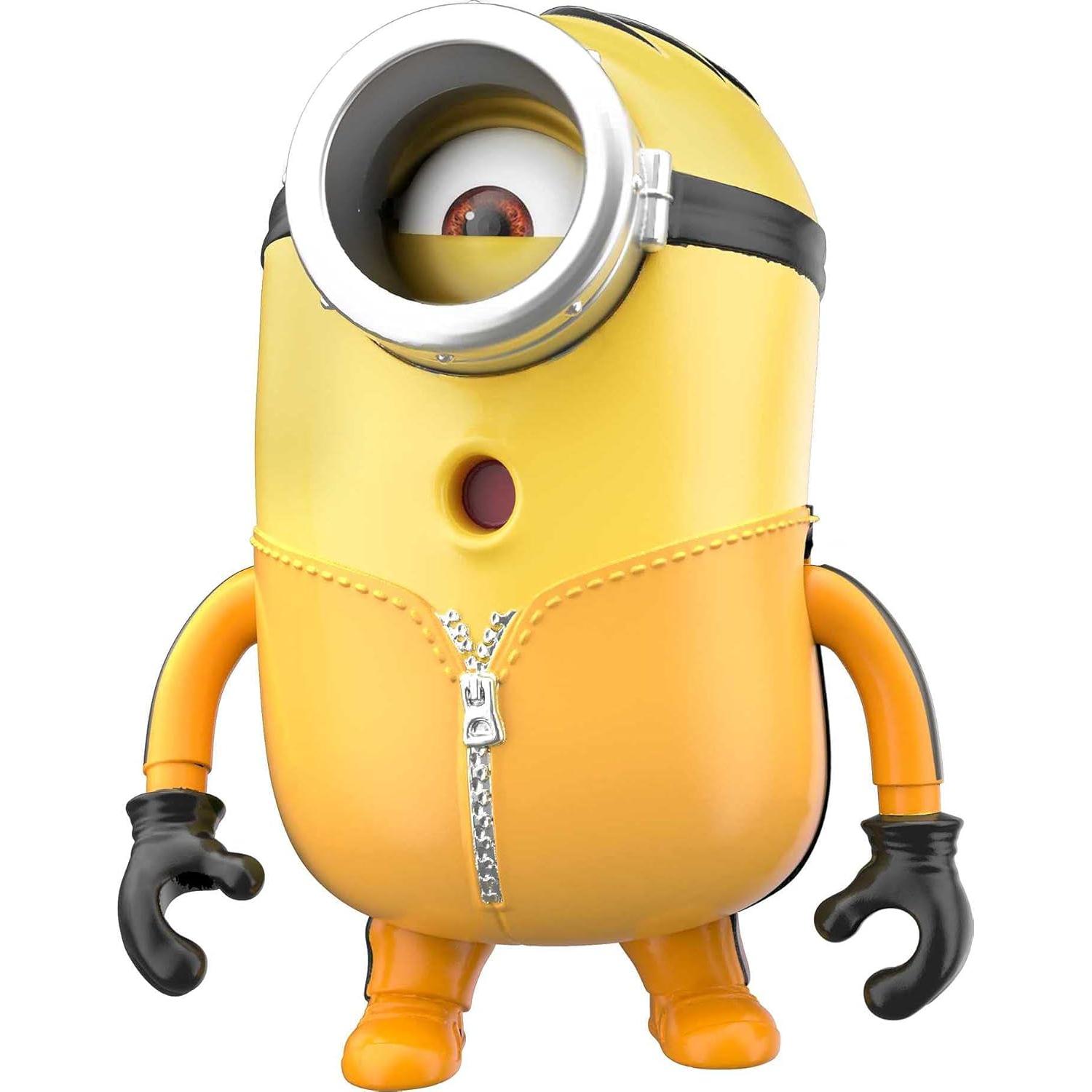 Figura Interactiva Minions Stuart 10.16 cm Mattel