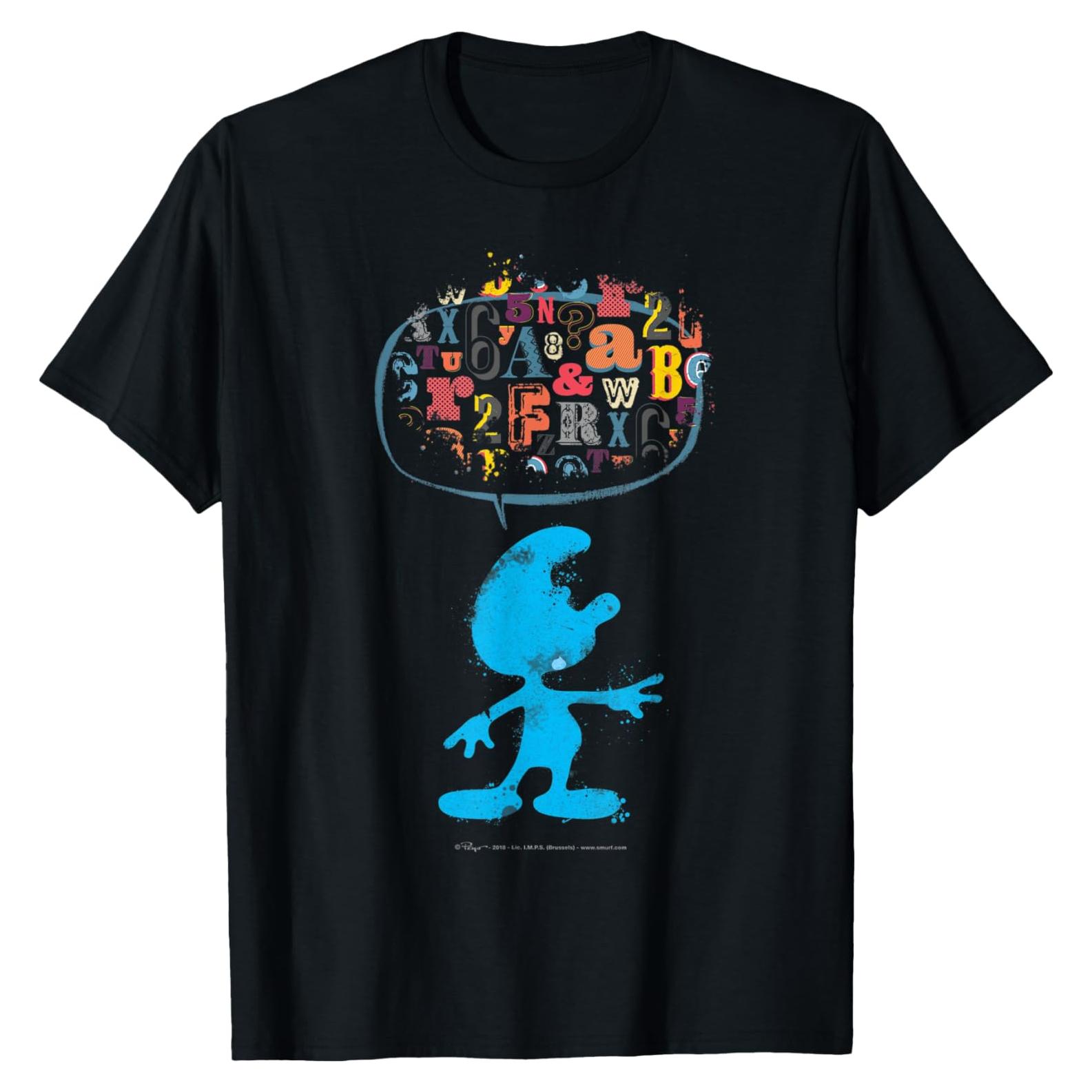 Playera Pitufo Vintage para Hombres - Ligera y Clásica