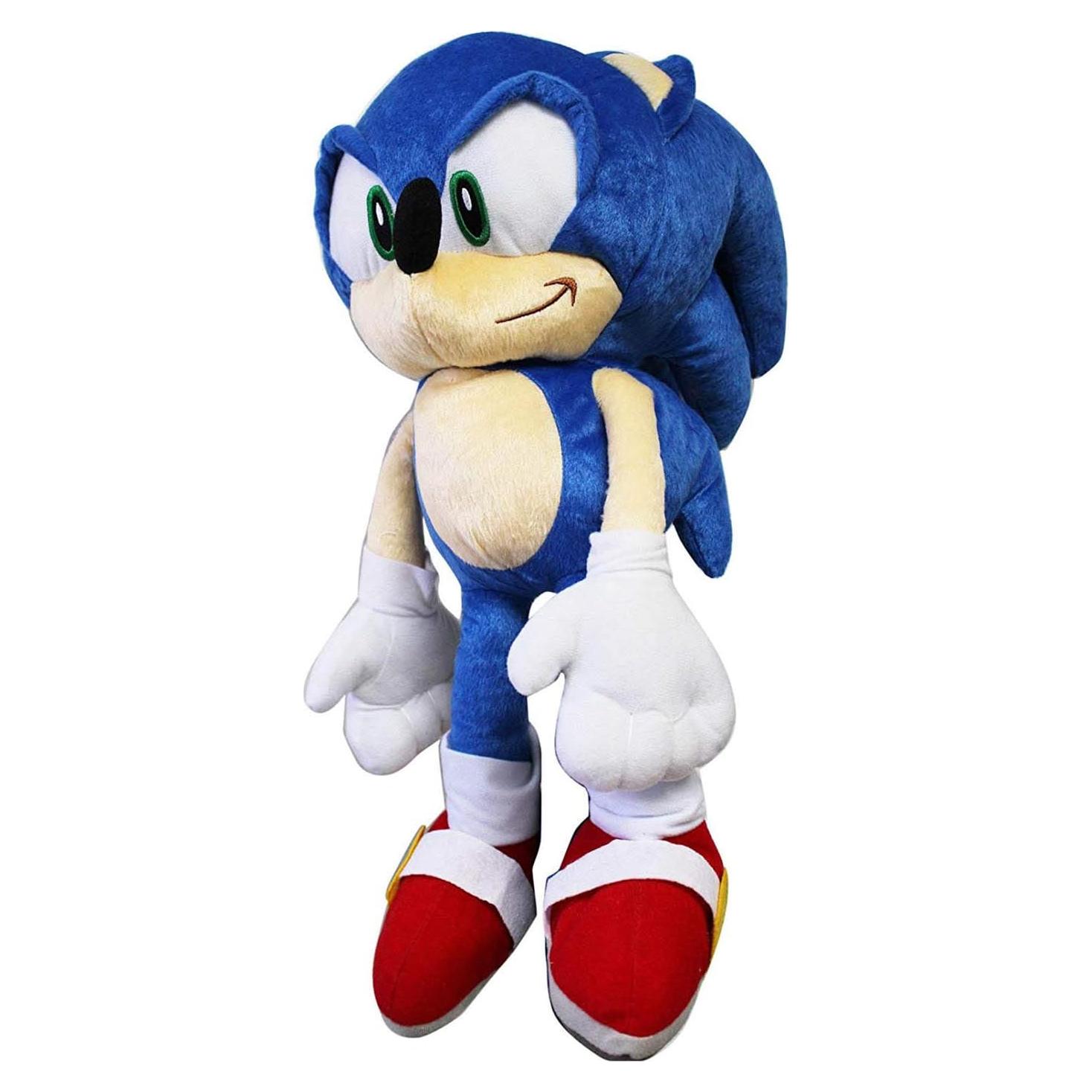 Mochila de peluche Sonic The Hedgehog 45.72 cm azul