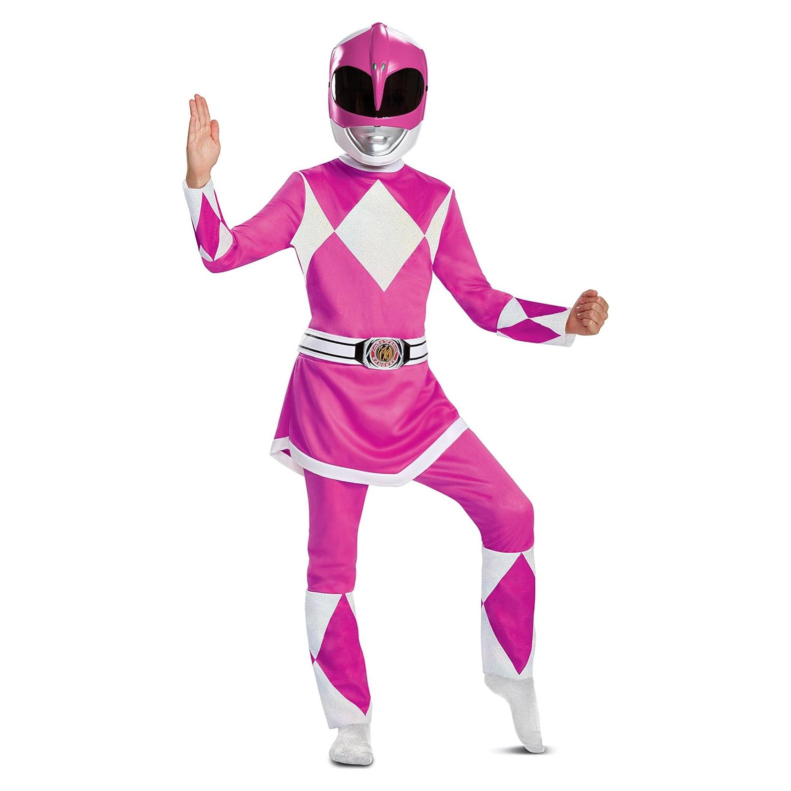Disfraz Ranger Rosa Deluxe Power Rangers Niñas 10-12 años