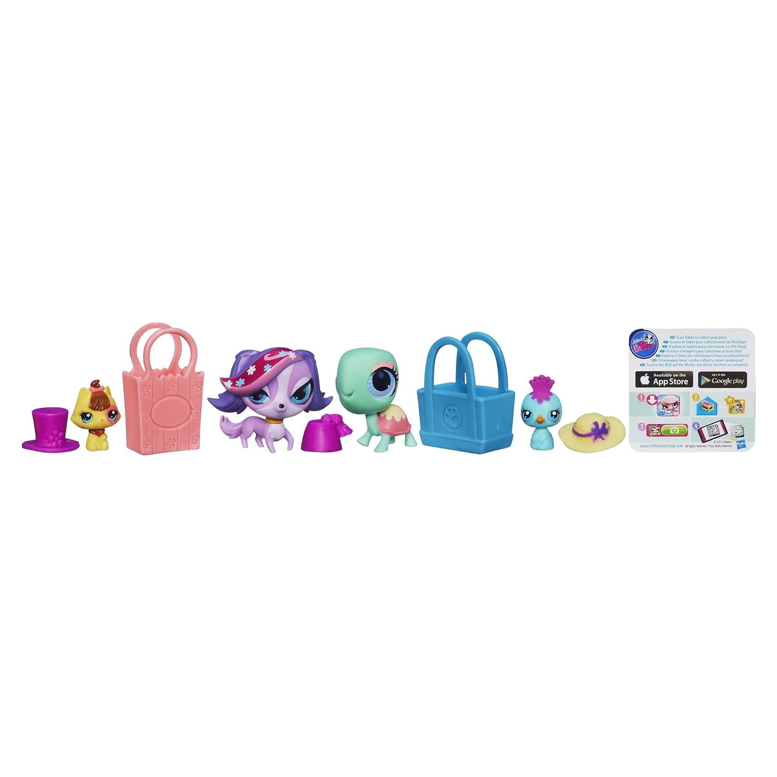 Littlest Pet Shop Muñeca Blythe y Mascotas Coleccionables