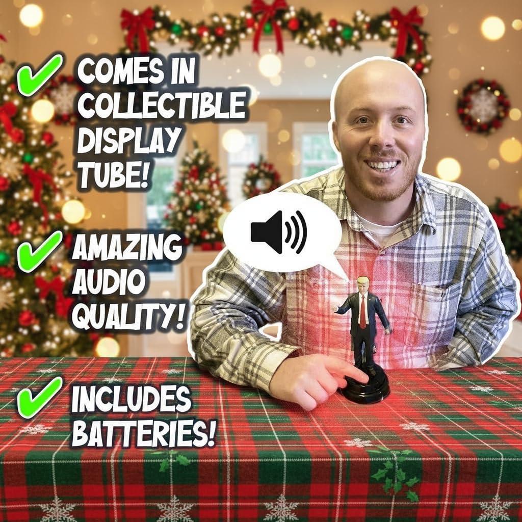 Figura de Donald Trump que Habla - Muñeco Coleccionable 17.78 cm