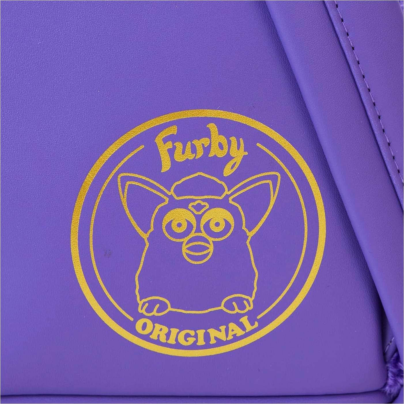 Mochila Mini Furby Loungefly 22.86x26.67cm Piel Sintética