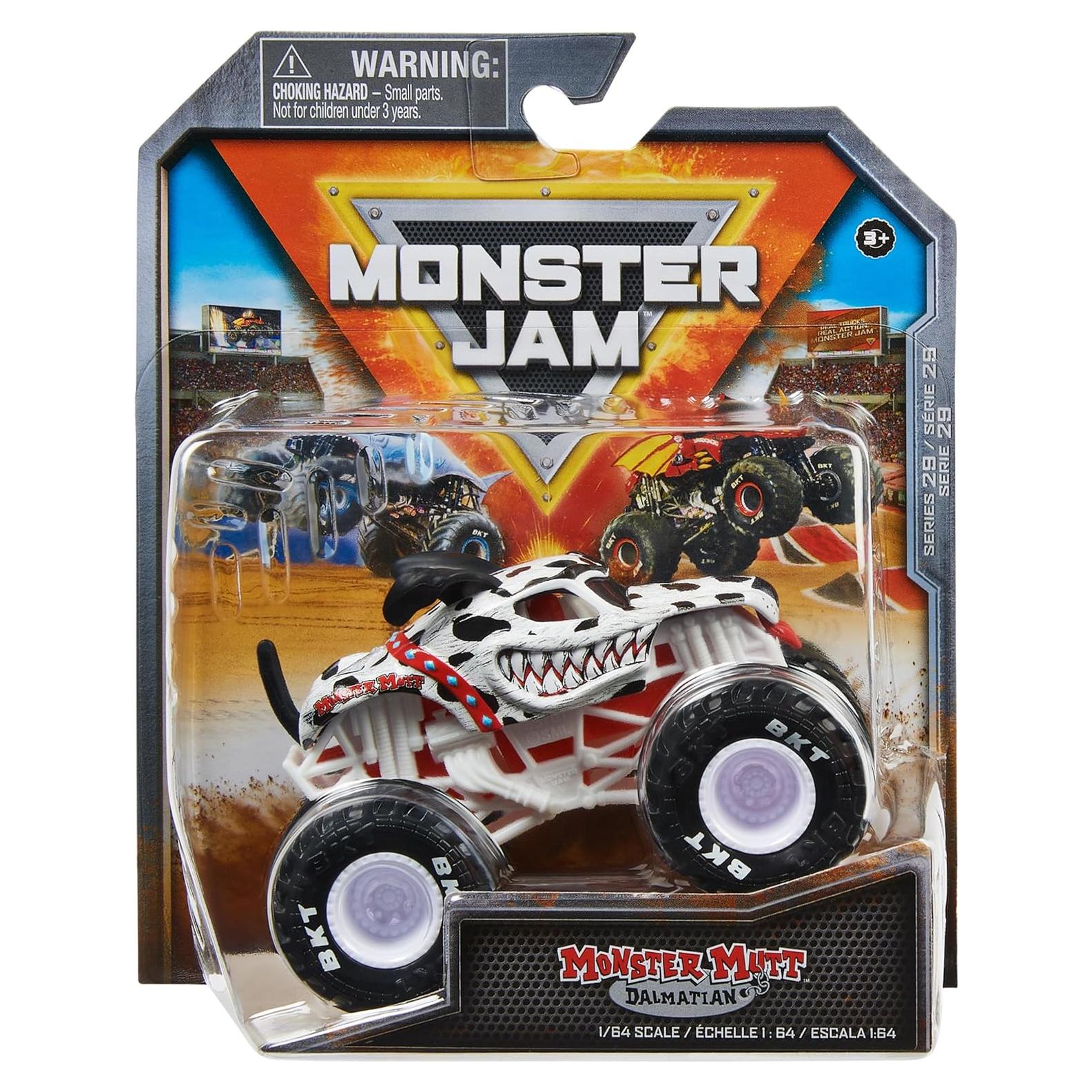 Camión Monstruo Metal Fundido Monster Jam Monster Mutt 1:64