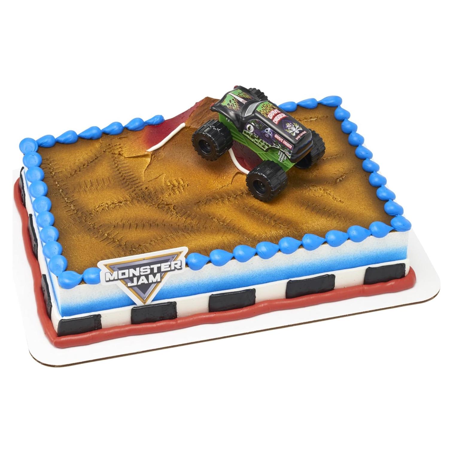 Camión Decorativo para Pasteles Monster Jam Grave Digger