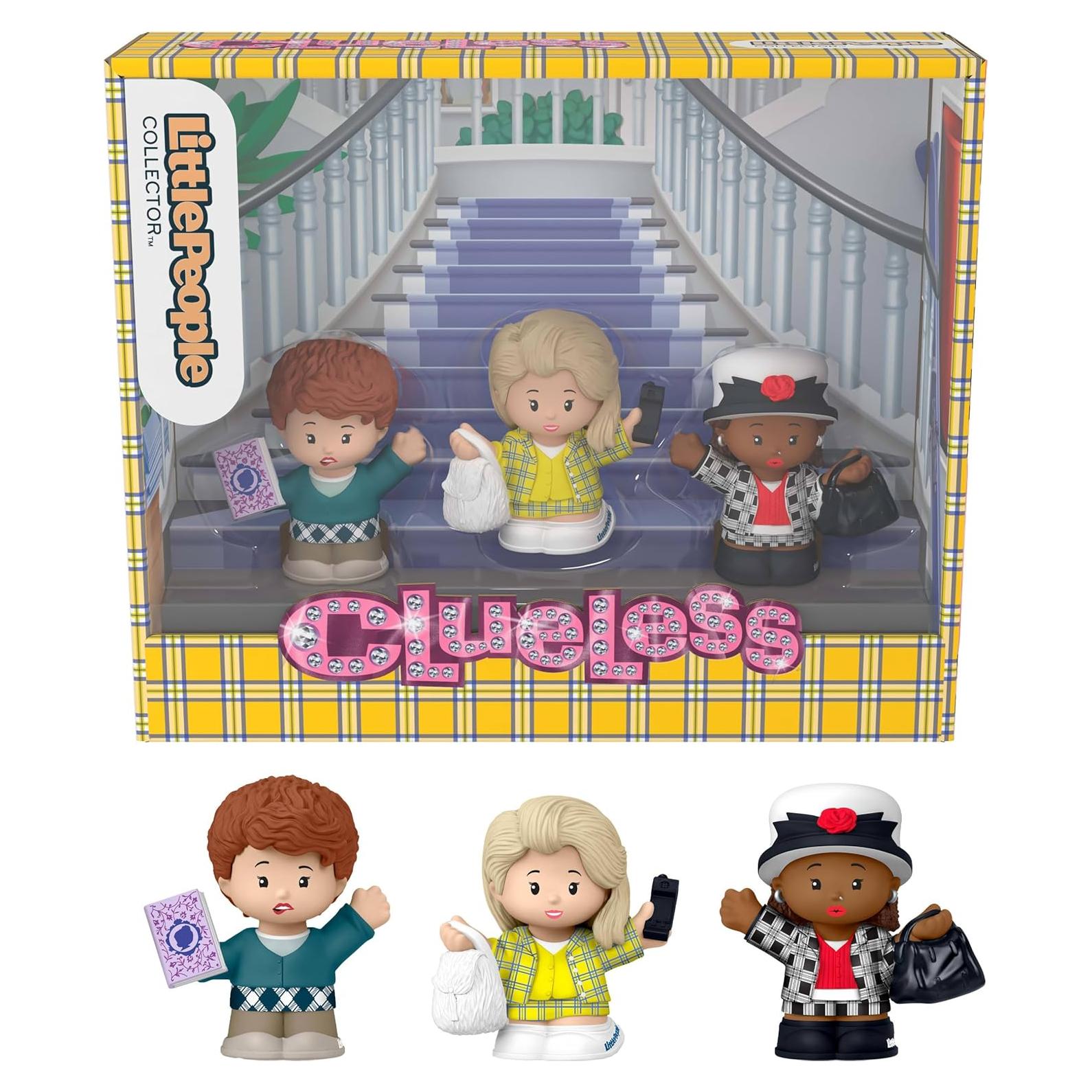 Conjunto Edición Especial Little People Clueless - 3 Figuras