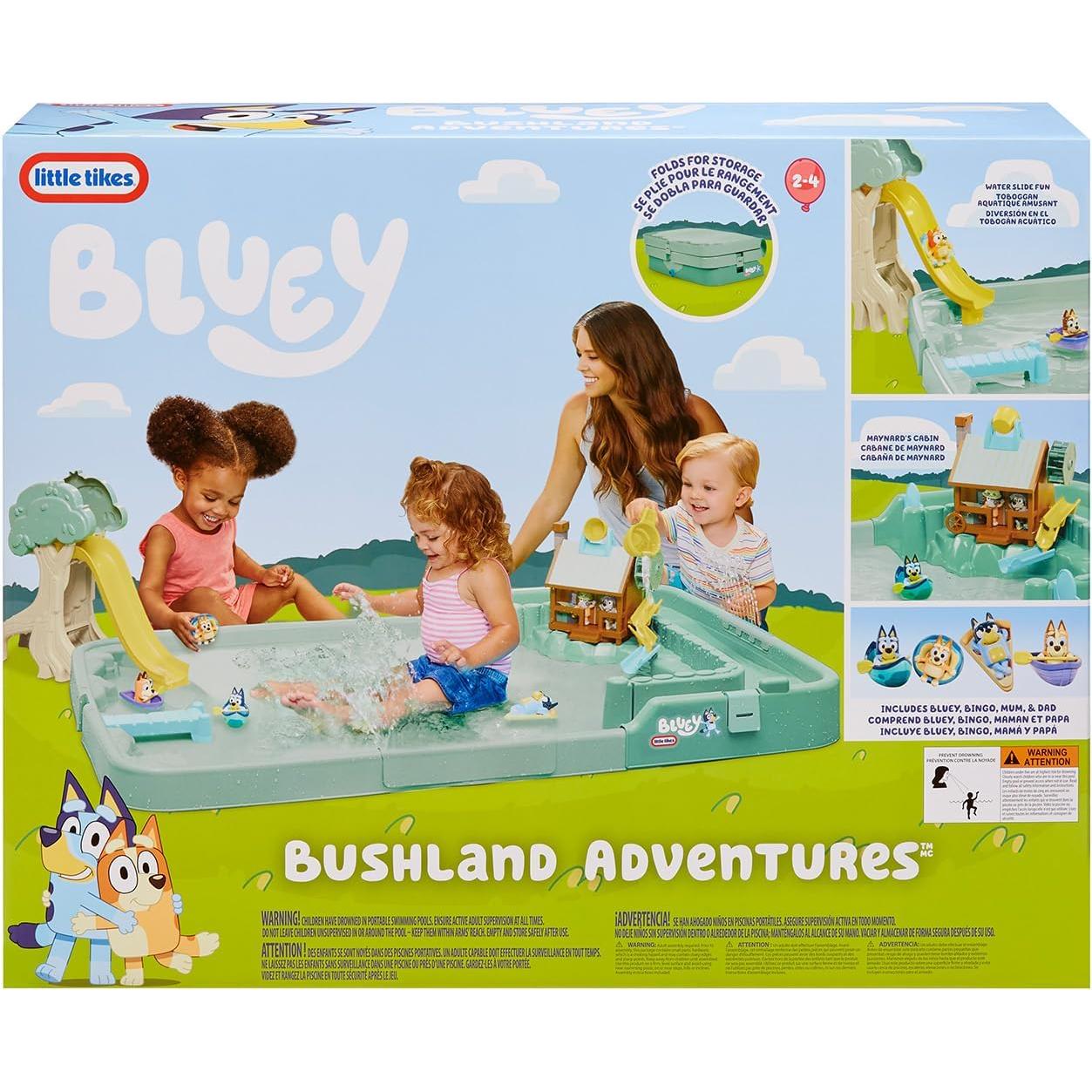 Juego de Agua Aventura en el Bosque Bluey Little Tikes 6 Acc.