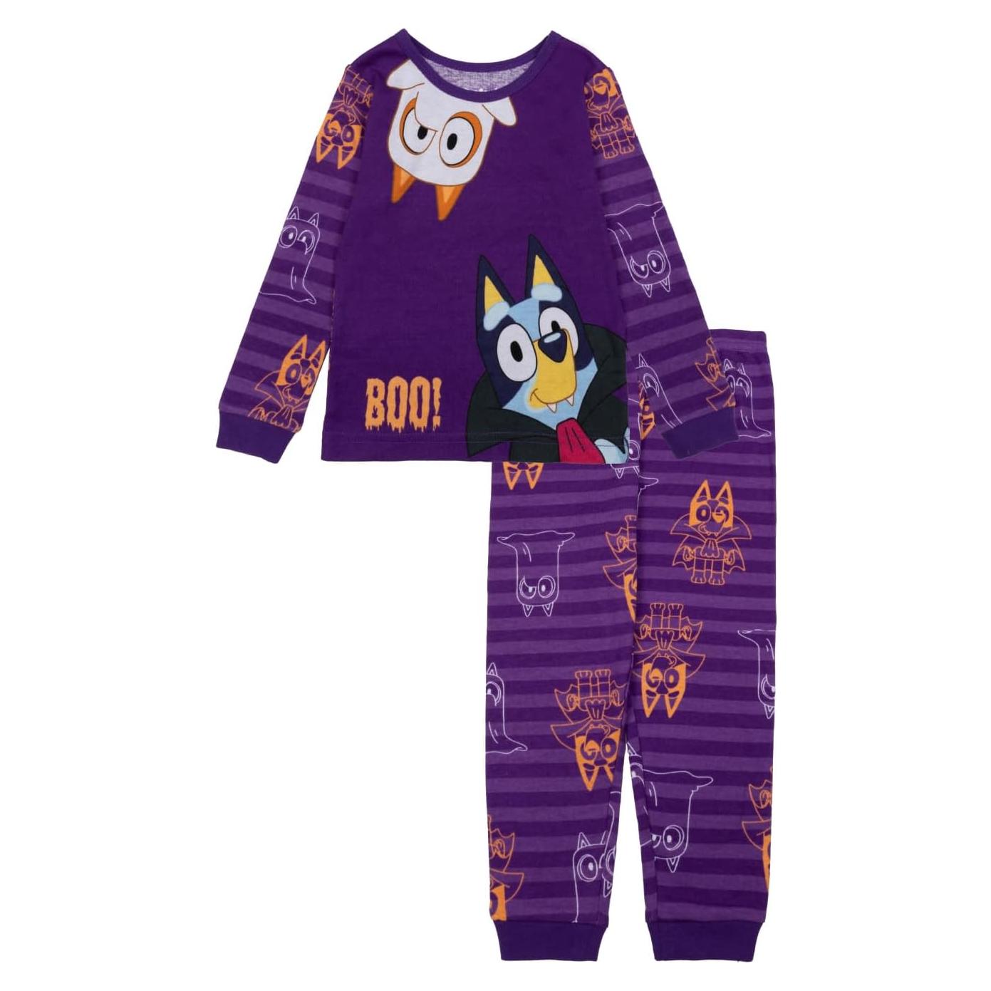 Conjunto de Pijama de Algodón Bluey Boo Sisters 2 Piezas 4T